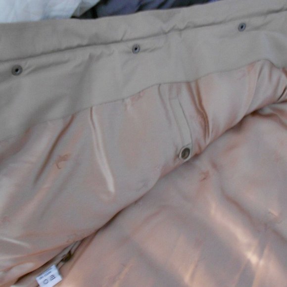 Bobby Jones Man's Large Beige Quilted Water Resistant Silk Jacket Vest - Picture 8 of 8